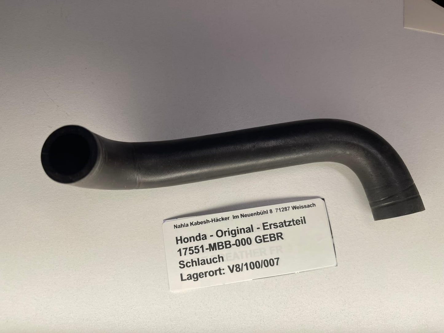 Schlauch MOTORENTLÜFTUNG VTR1000F XL1000V Bj. 1997 - 2009 Original Honda 17551-MBB-000
