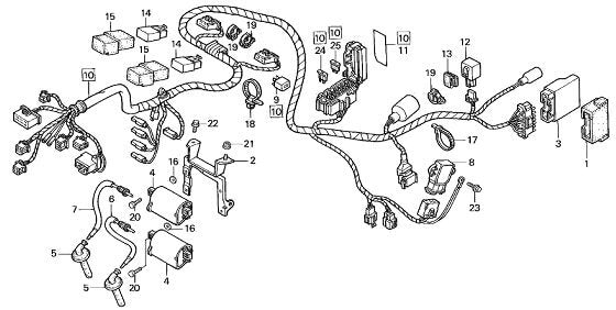 Microfich SR500SP - SR 500 SP - Bj. 1988 - Ersatzteilkatalog - Speichenrad