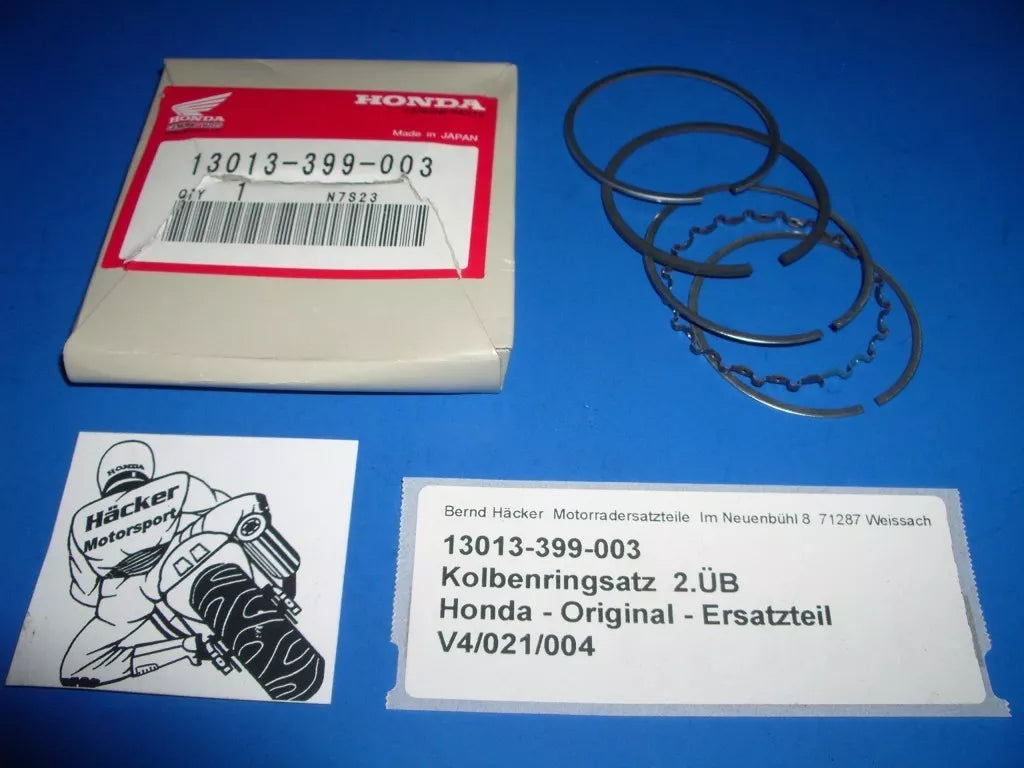Satz Kolbenringe _ 2.ÜB _ CB 125 T _ CB125 _ Baujahr 1979 - 1980 _ 13013-399-003