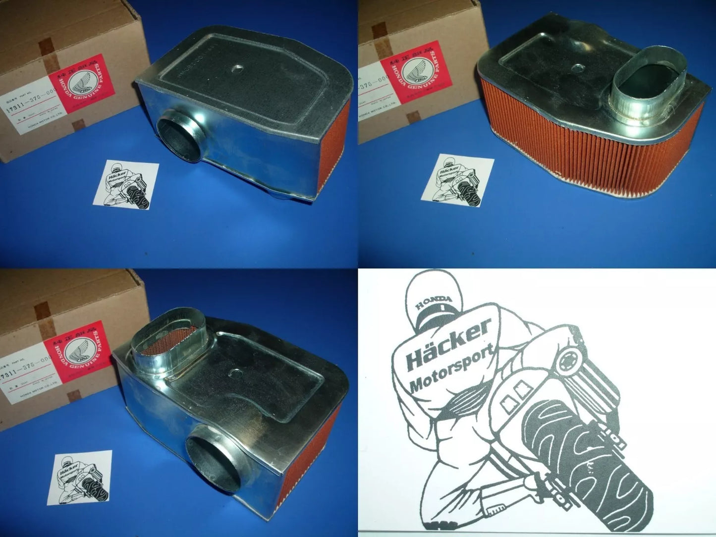 Air filter _ air cleaner _ CB 500 T _ CB500 T _ year 1974 -1976 _ 17211-375-000