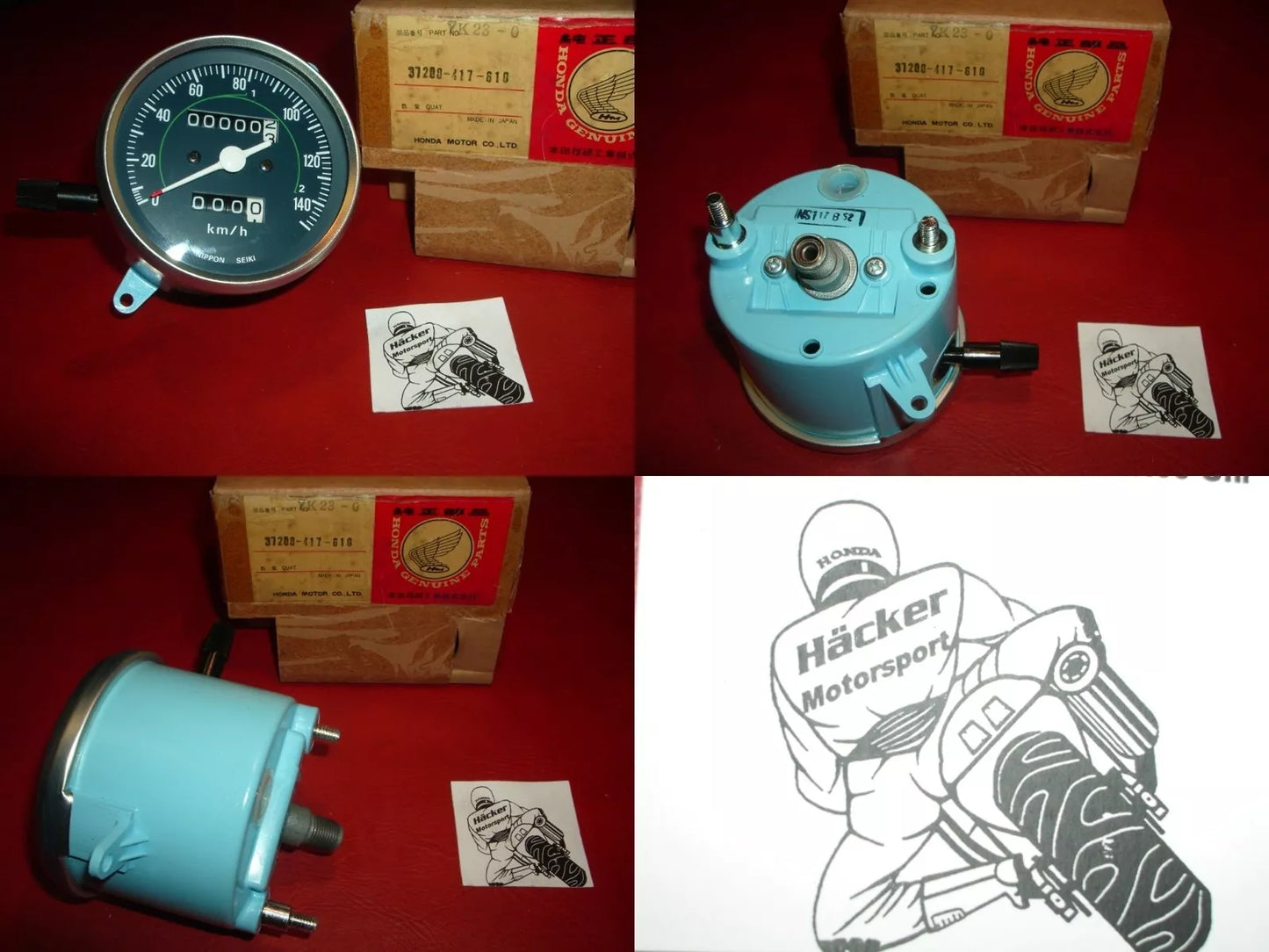 Tachometer _ CB 400 A _ CB400 Automatic _ Baujahr 1979 _ 37200-417-610