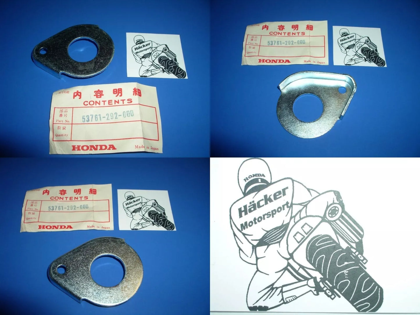 Platte _ Lenkungsdämpfer _ CL 450 K _ CL450 _ Bj 1968 - 1969 _ 53761-268-020