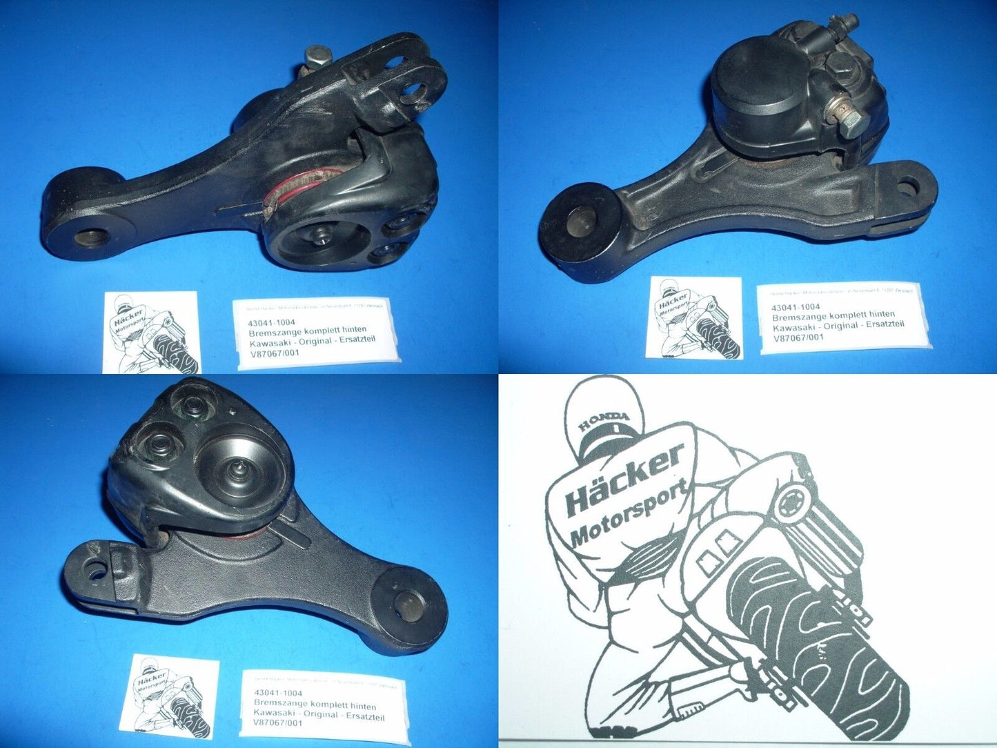 Bremssattel hinten CALIPER ASSY, REAR _ Z 650 C1_C2_C3_1977 - 1979 _ 43041-1004