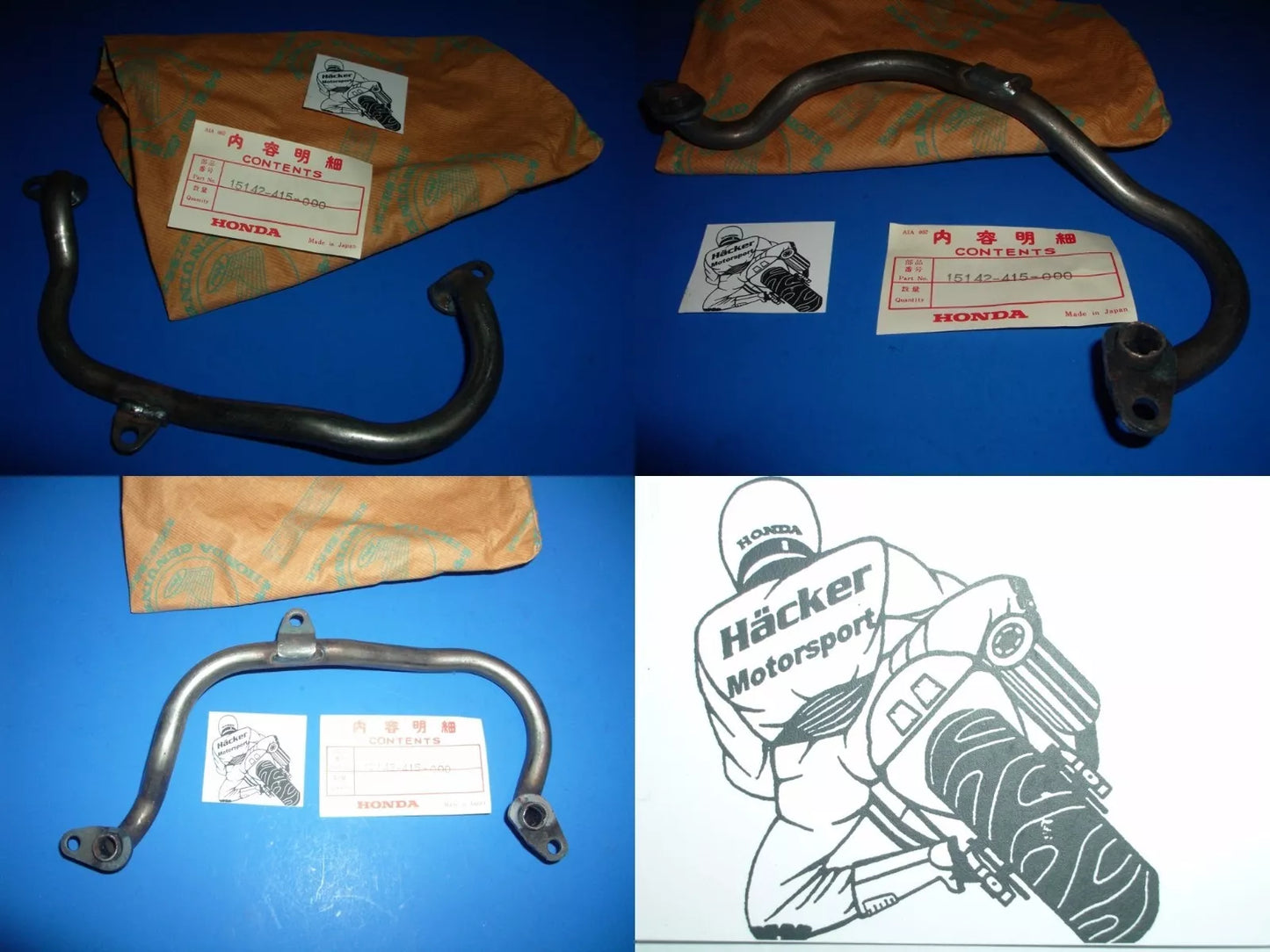 Oil filter line _ PIPE, OIL PASSAGE _ CX 500 _ CX 500 C _ 15142-415-000