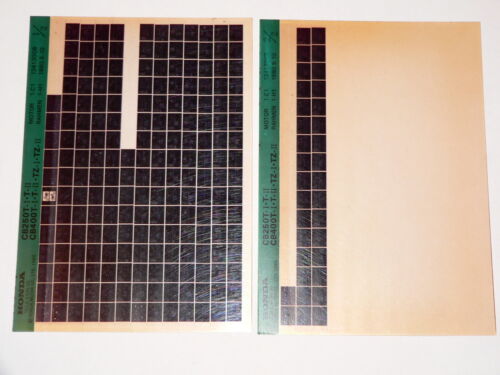 Microfich _ Ersatzteilliste _ CB 250 400 T _ CB250 T _ CB400 T _ Bj 1977 - 1979