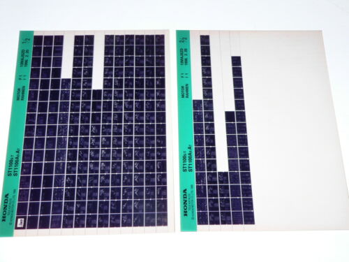 Microfich Ersatzteilliste _ ST 1100 _ ST 1100 A (ABS) Baujahr 1995 + 1996