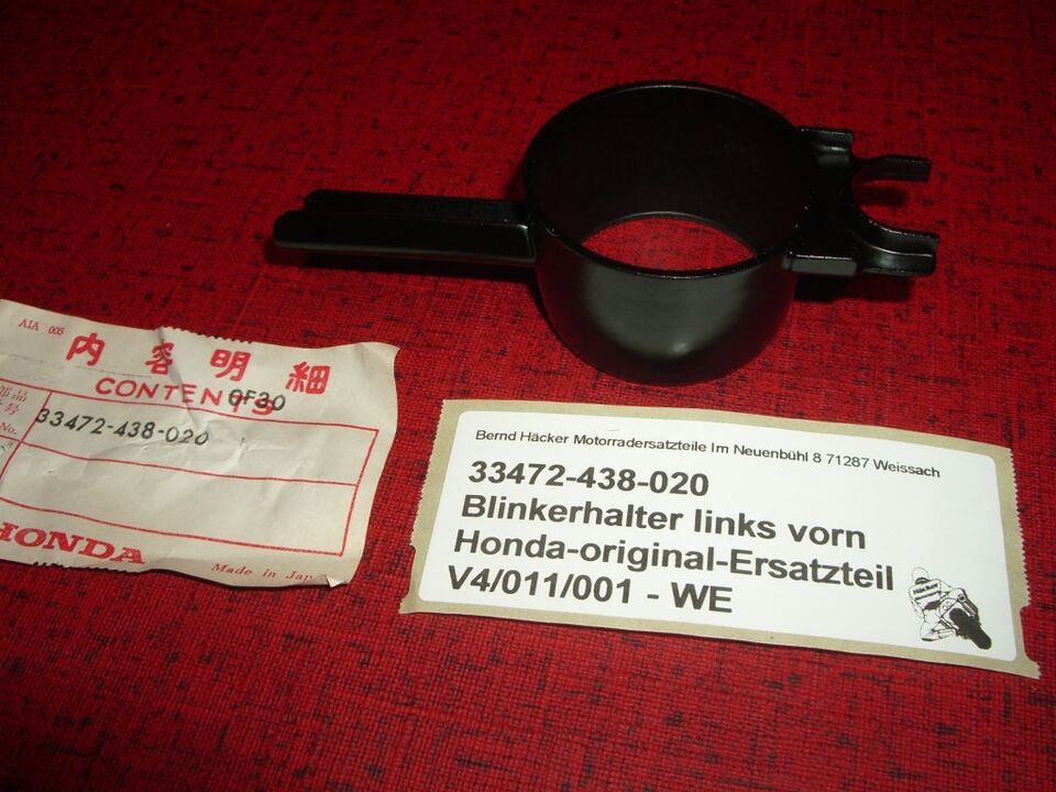 Blinkerhalter vorn links CB 900 F Baujahr 1980 33472-438-020
