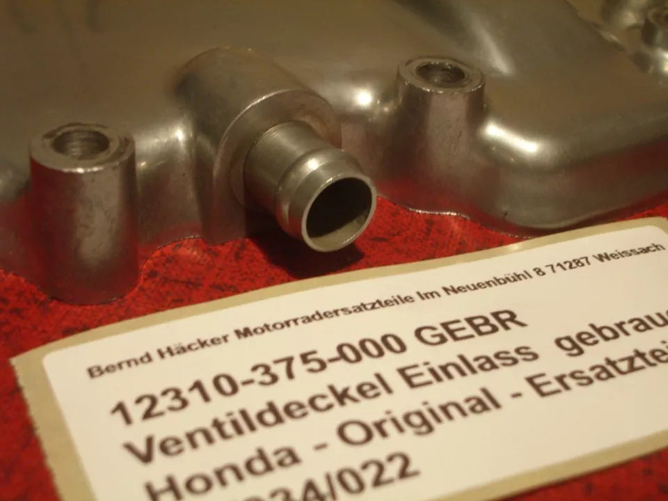 Ventildeckel Einlass _ COVER, HEAD IN _CB 500 T _ 1974 - 1976 _ 12310-375-000 _!