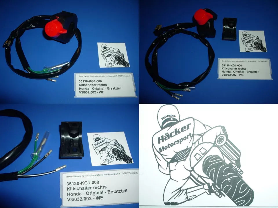 Handlebar switch _ switch unit _ right _ XL 200 R _ XL200 R _ 35130-KG1-000