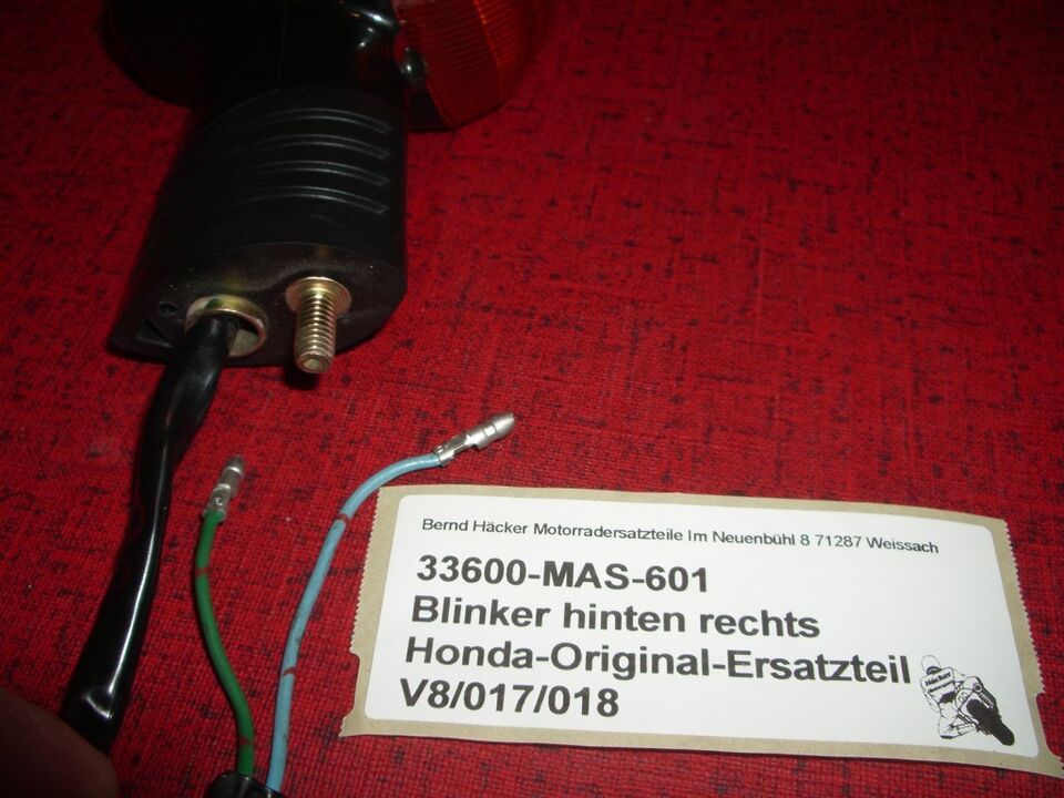 Blinker hinten rechts WINKER ASSY, R RR 33600-MAS-601 CBR 900 RR 96 - 98