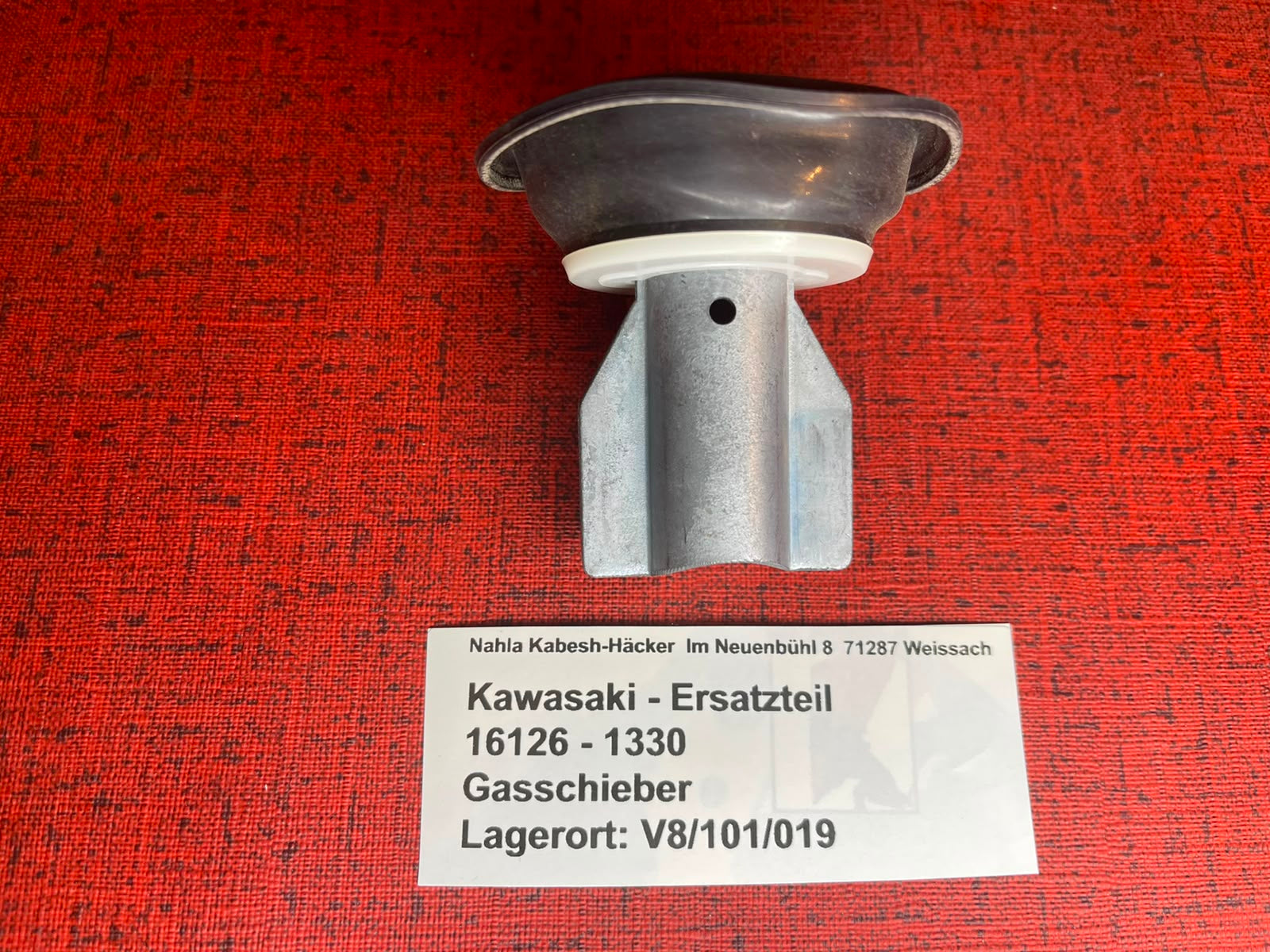 Gasschieber KLE500 KLE 500 Bj 1996 -2003 - 16126-1330 ONS neu