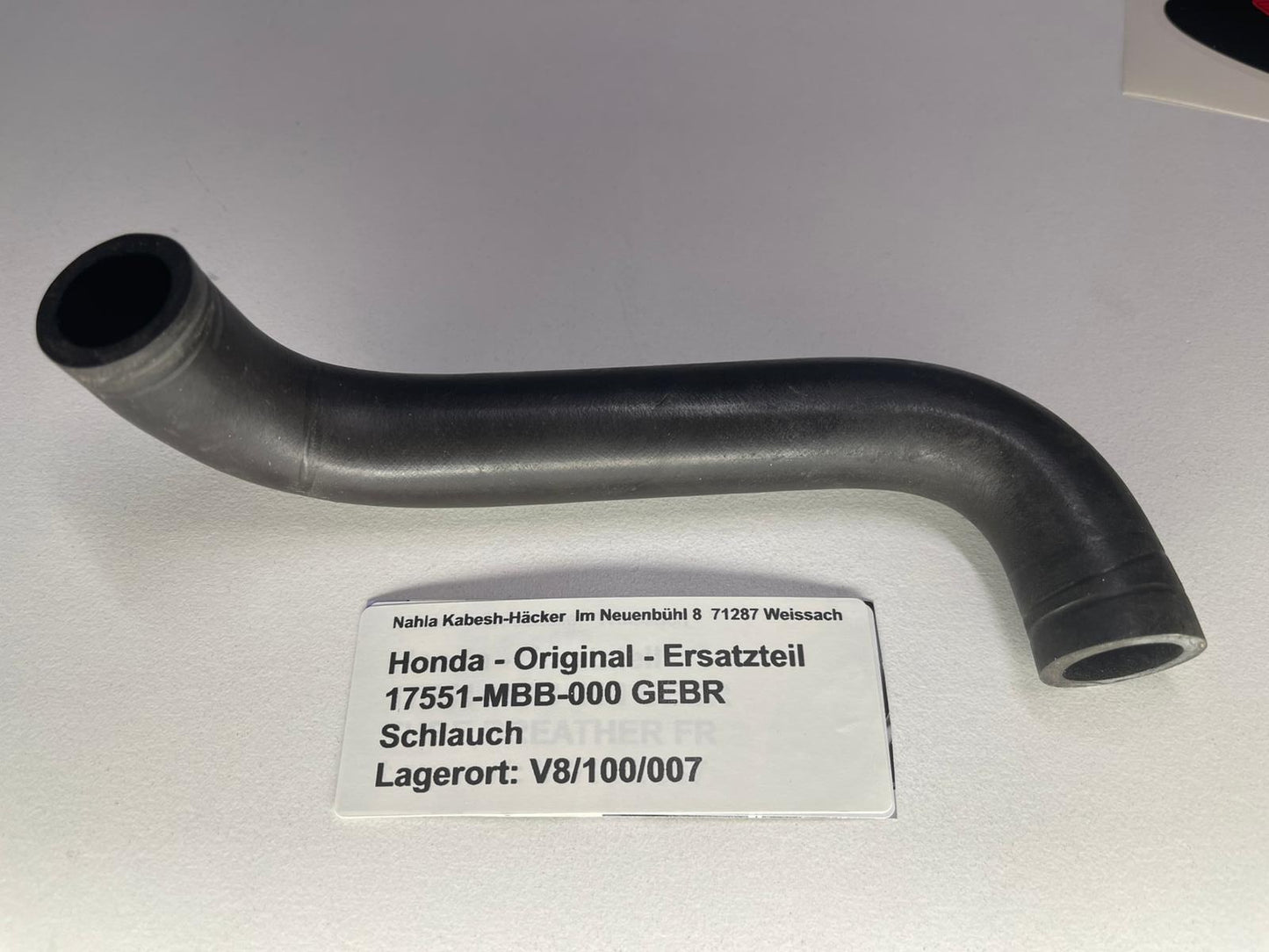 Schlauch  MOTORENTLÜFTUNG VTR1000F XL1000V  Bj. 1997 - 2009 Original Honda 17551-MBB-000
