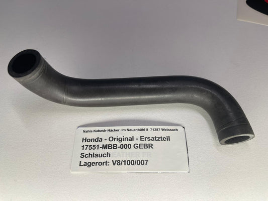 Schlauch  MOTORENTLÜFTUNG VTR1000F XL1000V  Bj. 1997 - 2009 Original Honda 17551-MBB-000