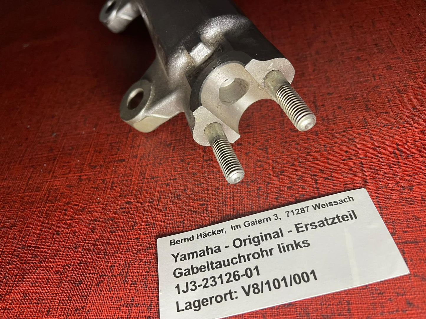 Tauchrohr links XS500 XS 500 Bj. 1976 - 1979 Yamaha 1J3-23126-01 NOS neu