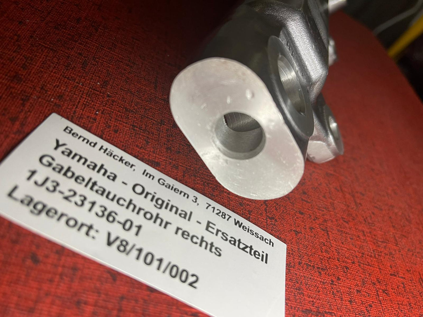 Tauchrohr rechts XS500 XS 500 Bj. 1976 - 1979 Yamaha 1J3-23136-01 NOS neu