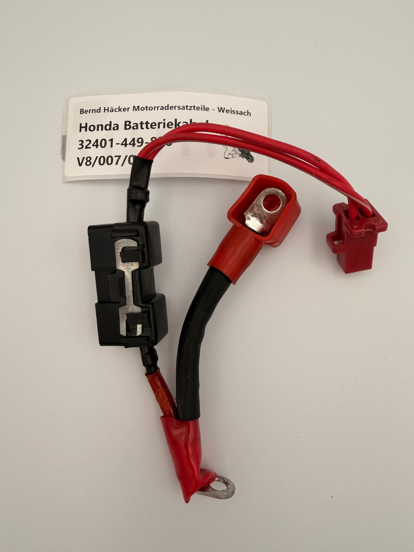 Kabel Batterie Anlasser mit Sicherung - 32401-449-830 - Honda CX500C