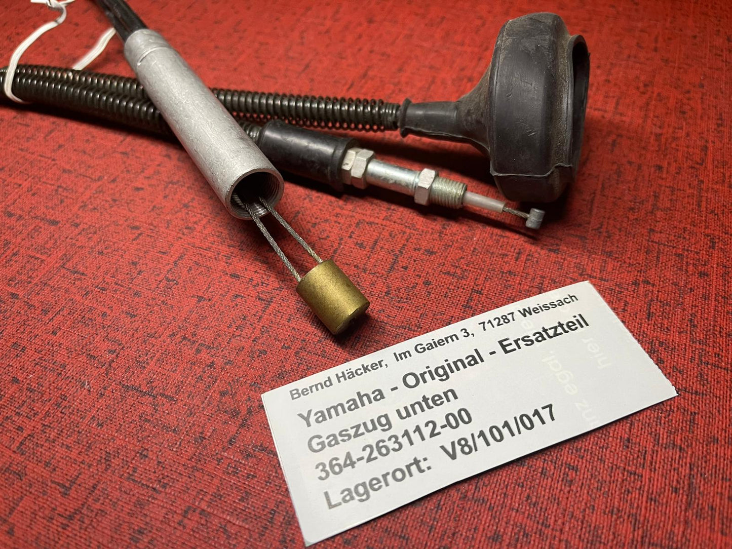 Gasszug MX250 MX360 Bj. 1974 - 364-26312-00 ONS neu