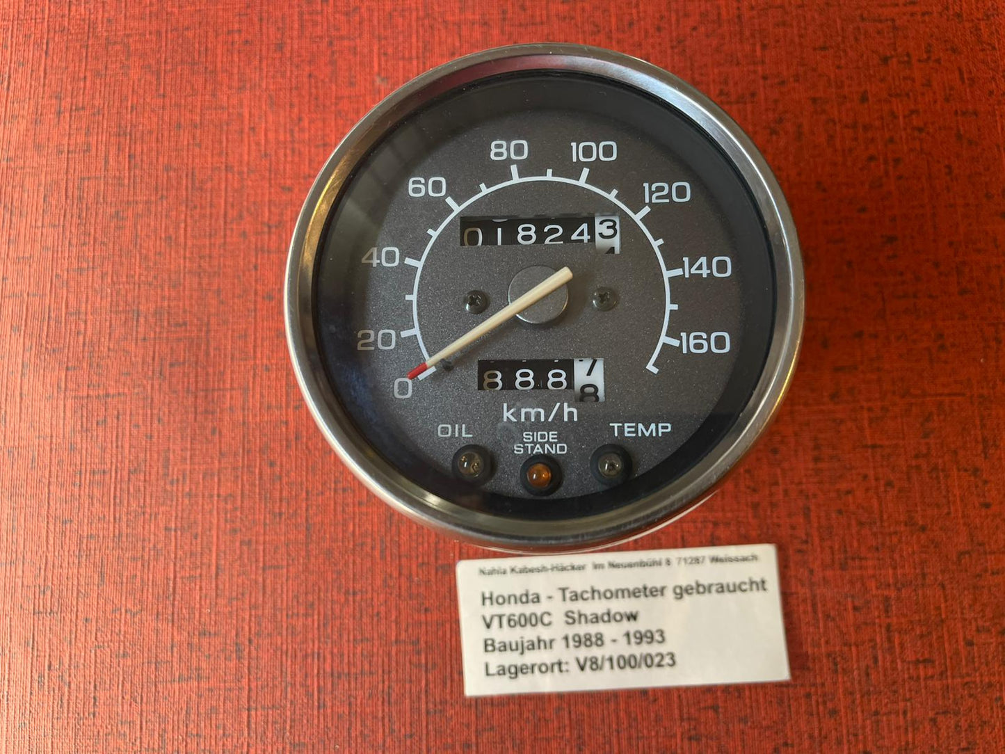 Tacho Tachometer VT600C Shadow Honda - 37210-MR1-611