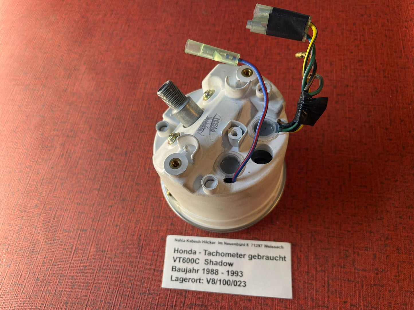 Tacho Tachometer VT600C Shadow Honda - 37210-MR1-611