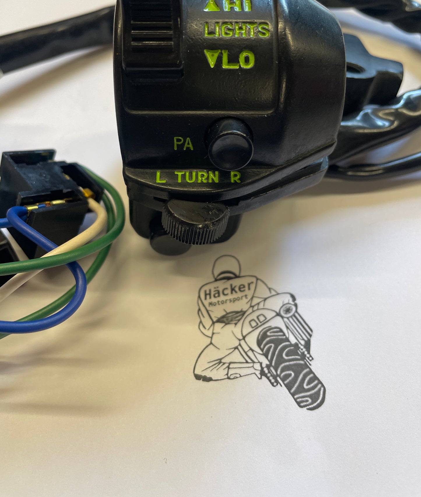 SCHALTEINHEIT BLINKER LINKS _ 35200-413-602 _ CB 400 N