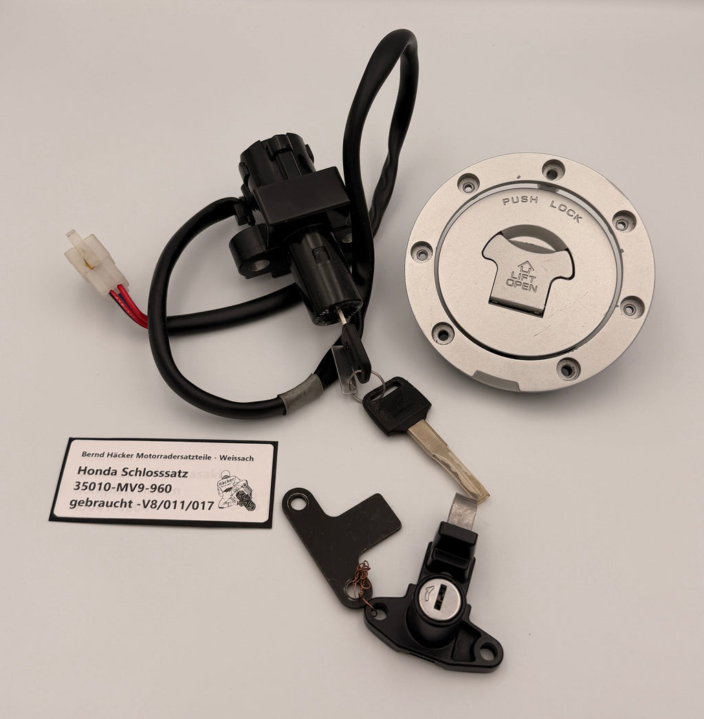 Schlosssatz - 35010-MV9-960 - Gebraucht - Honda Original