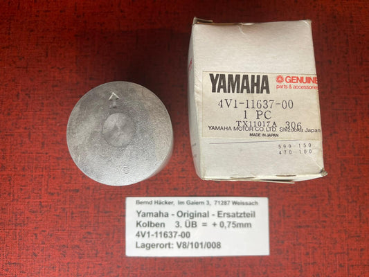 KOLBEN 3.ÜB YZ80 YZ 80 Bj. 1981  Yamaha 4V1-11637-00 NOS neu