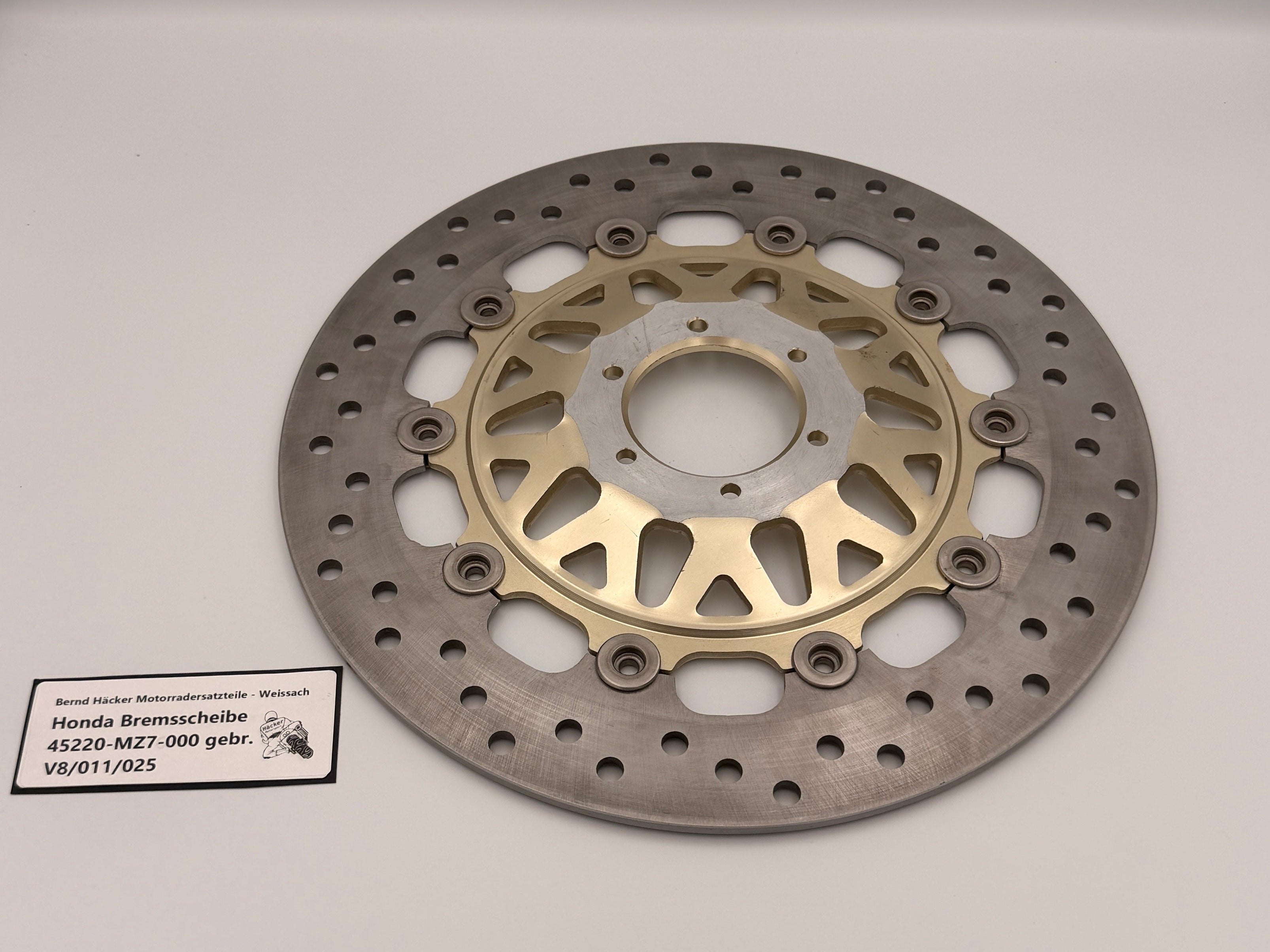 Bremsscheibefür Fireblade Honda 45220-MZ7-000 gebraucht / sehr gut