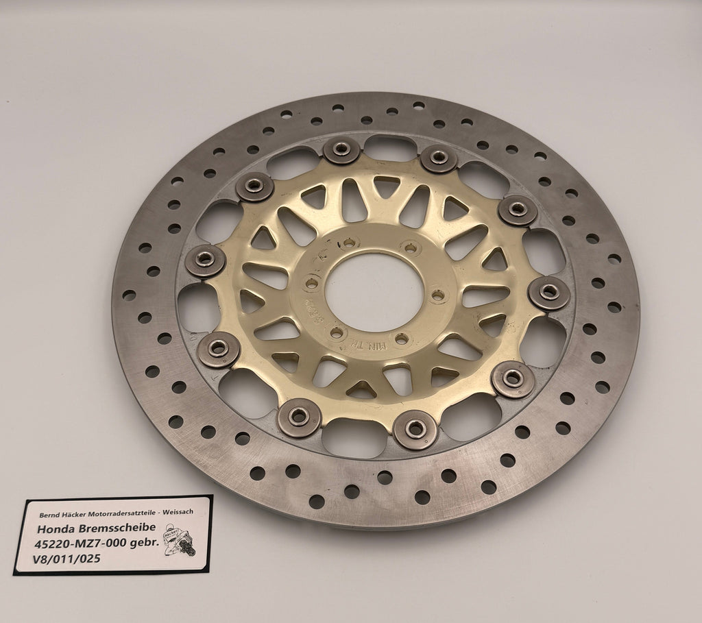 Bremsscheibefür Fireblade Honda 45220-MZ7-000 gebraucht / sehr gut