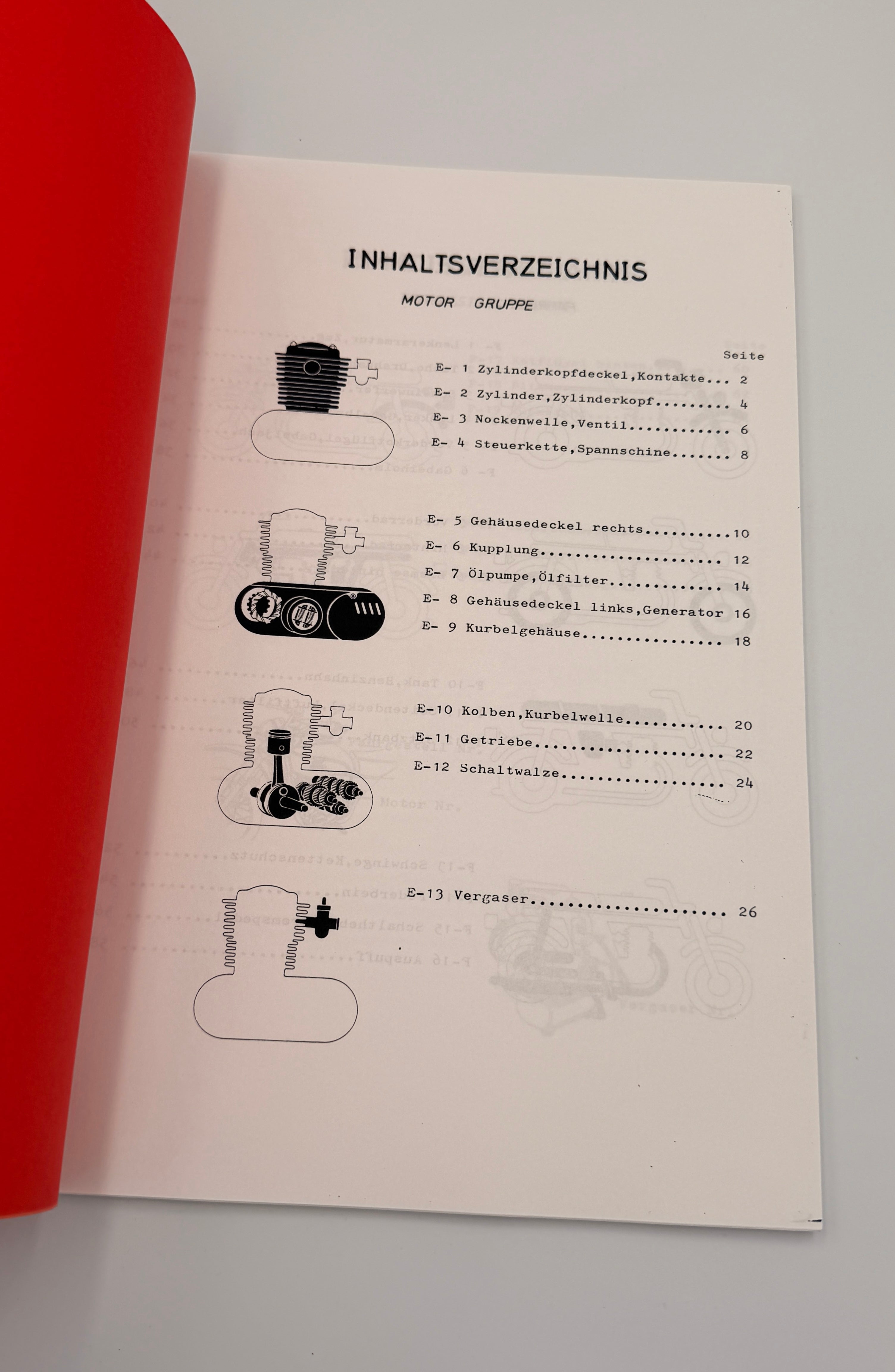 XL 250 K3 Bj 1976 Ersatzteilkatalog / Teilekatalog / Teileliste