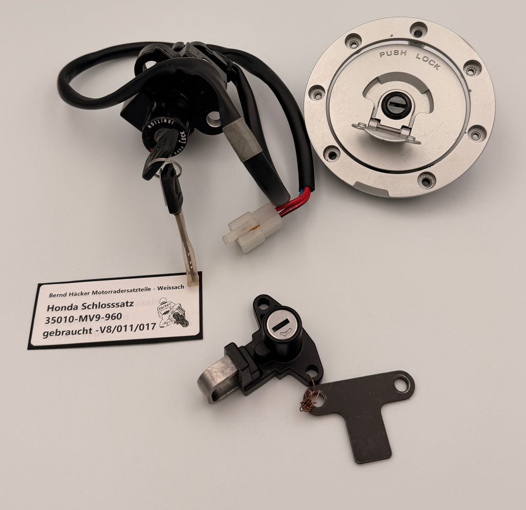 Schlosssatz - 35010-MV9-960 - Gebraucht - Honda Original
