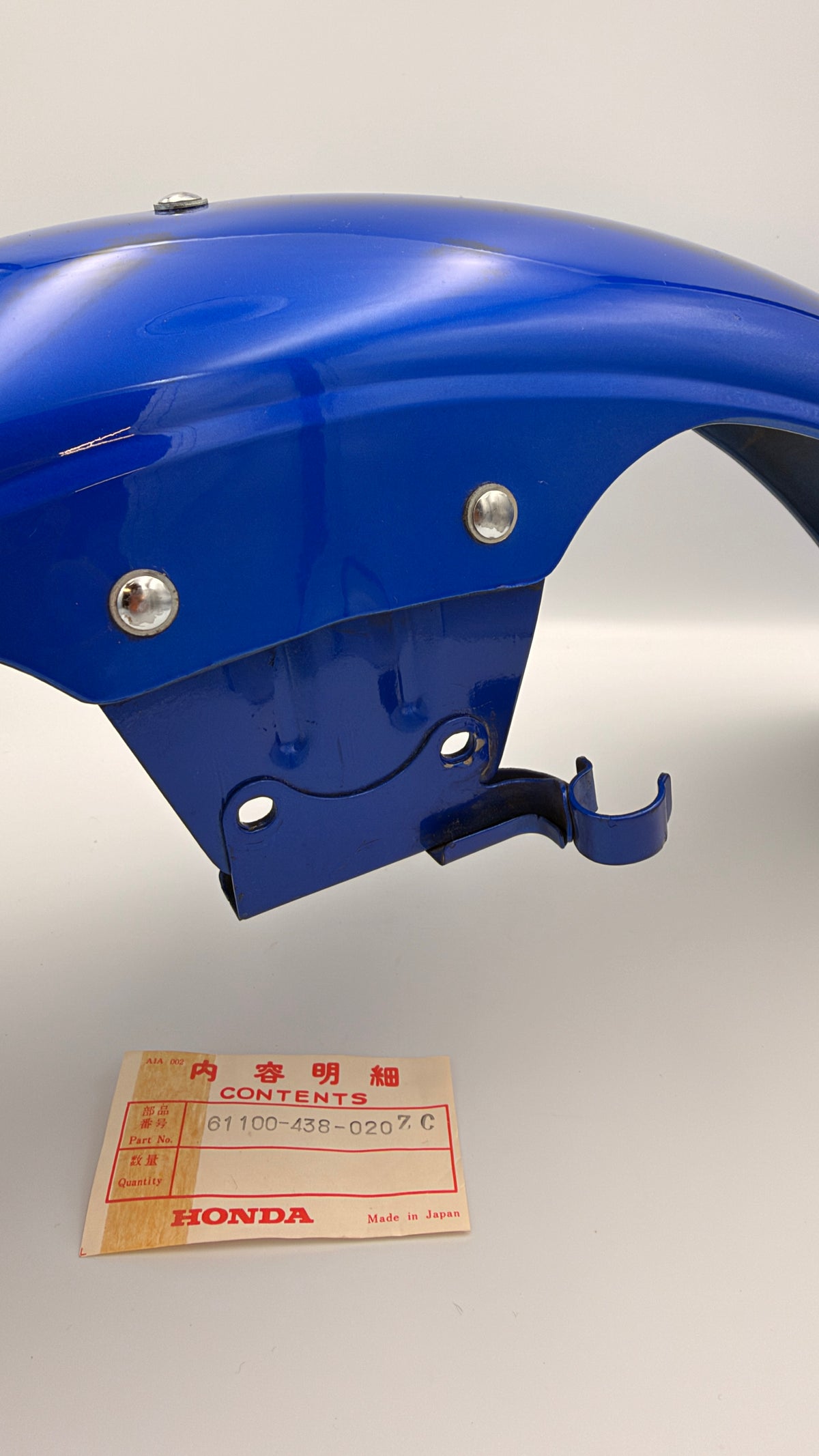 Original Honda Schutzblech 61100-438-020ZC blau CB750F CB900F