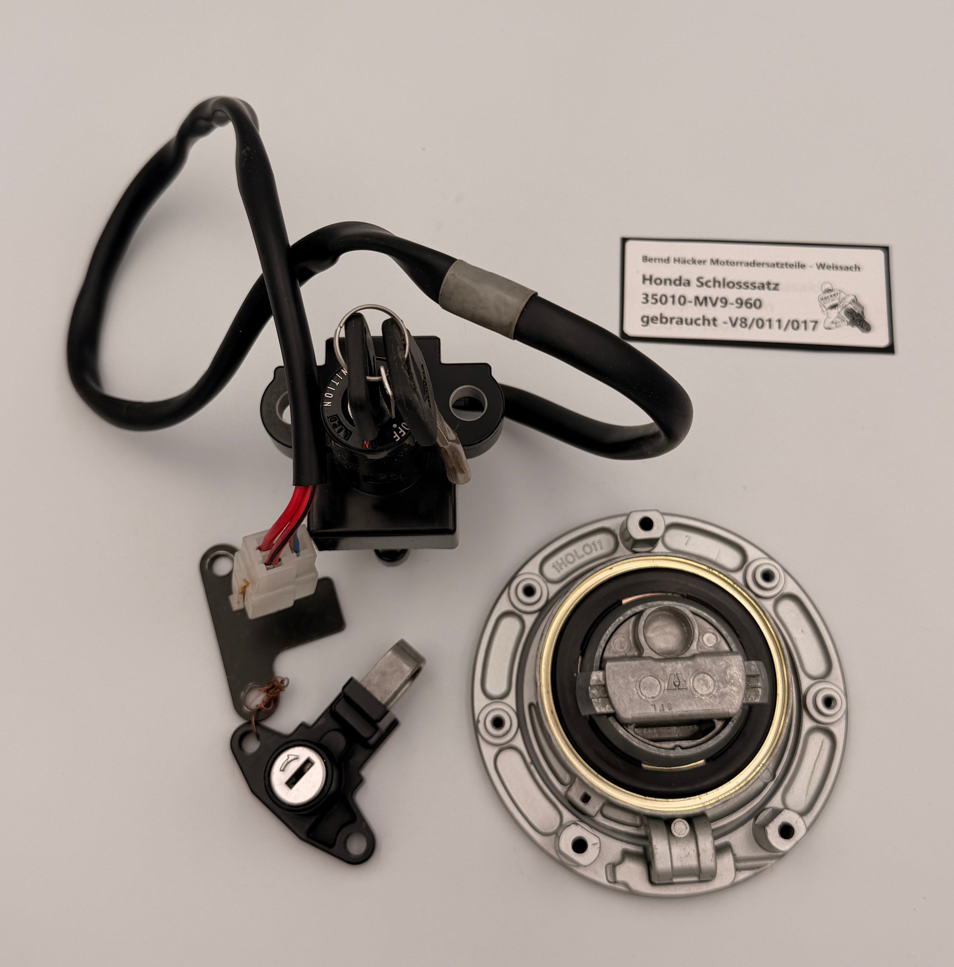 Schlosssatz - 35010-MV9-960 - Gebraucht - Honda Original