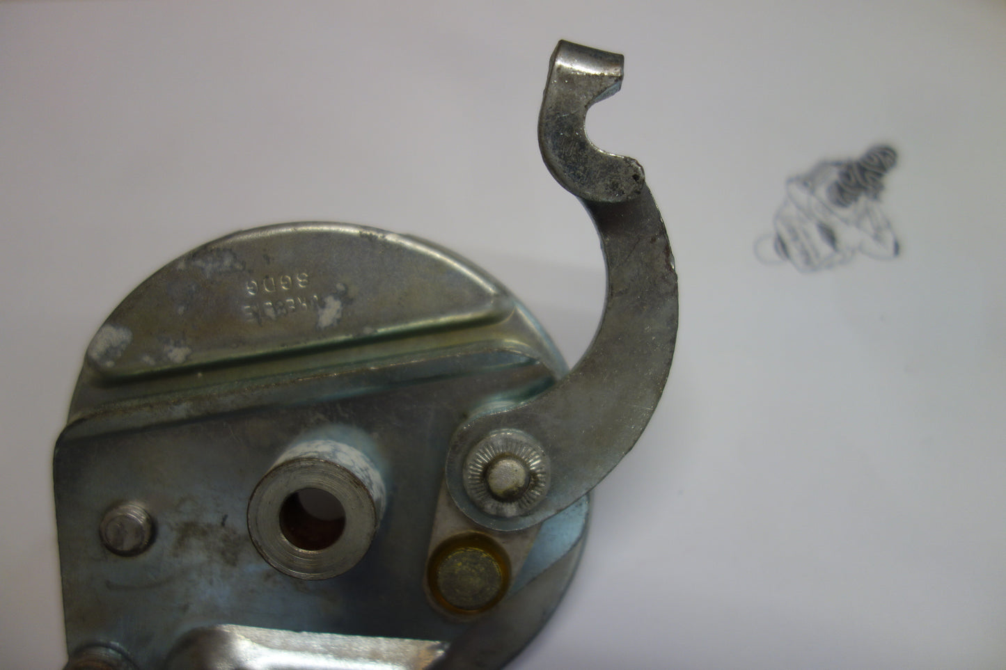 45100-148-370 / BREMSANKER PLATTE VORNE / PANEL BRAKE FRONT / GEBRAUCHT / USED