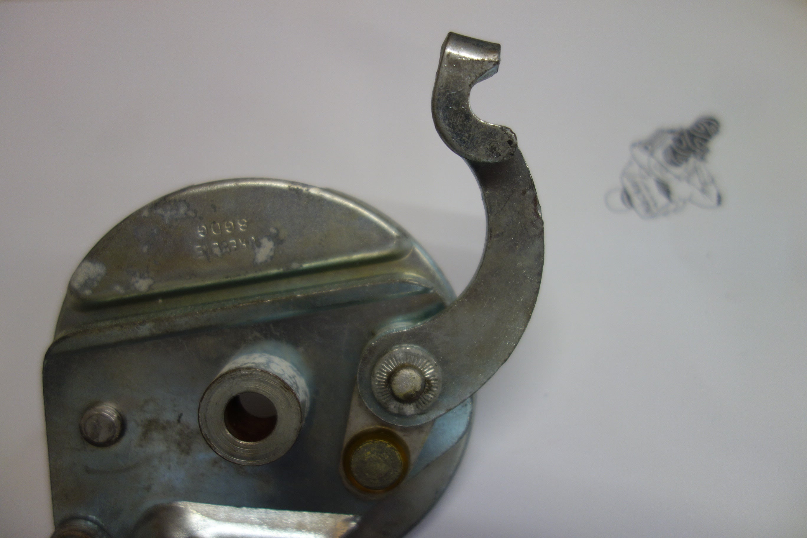 45100-148-370 / BREMSANKER PLATTE VORNE / PANEL BRAKE FRONT / GEBRAUCHT / USED