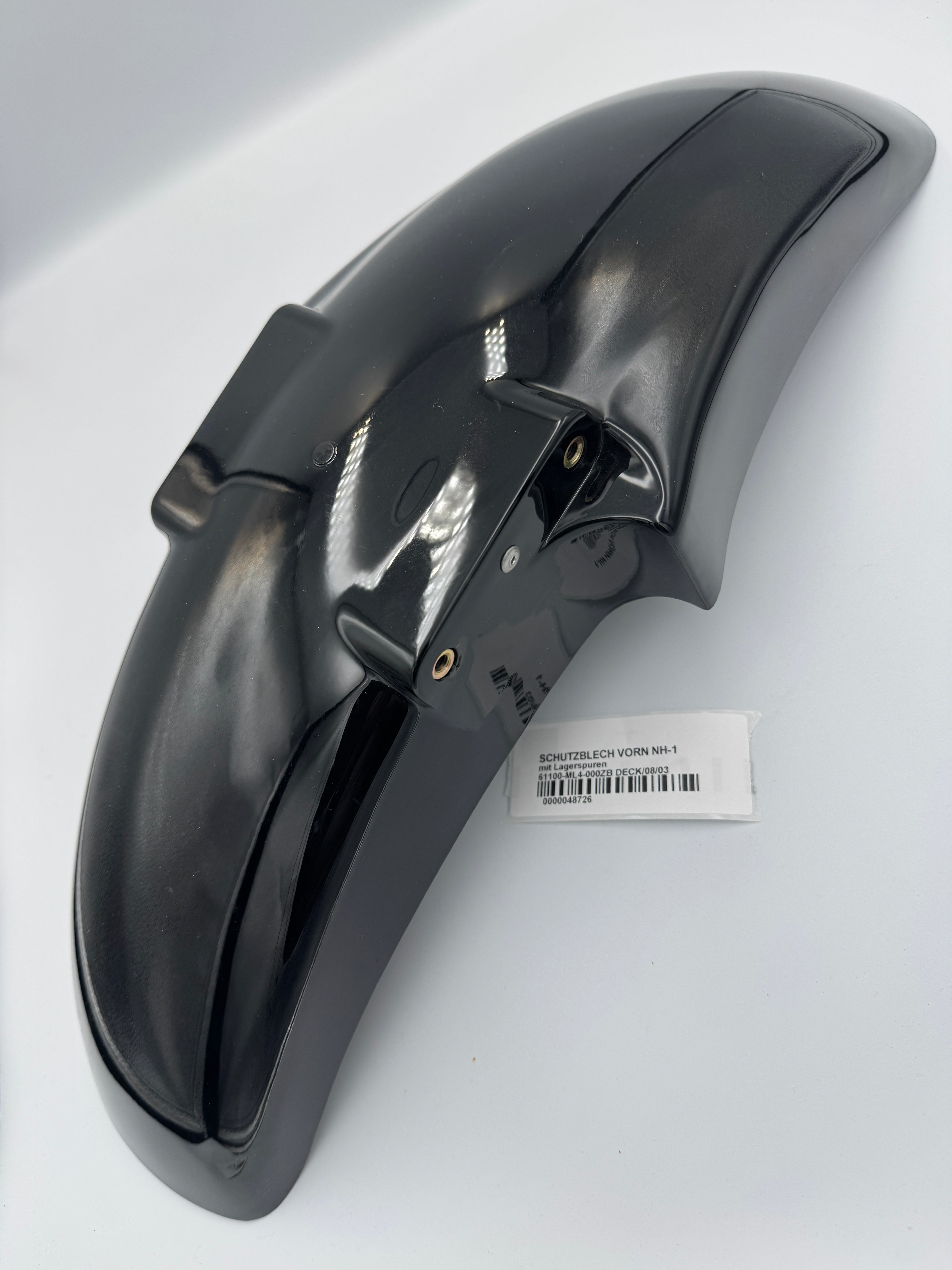 Honda Schutzblech vorne schwarz 61100-ML4-000ZB Neu mit leichten Lagerspuren