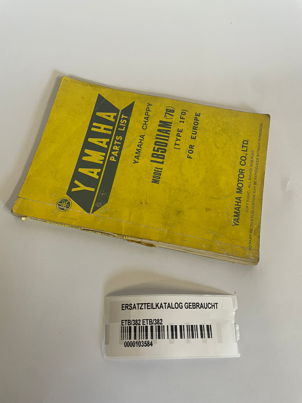Yamaha  LB50IIAM Typ 1F0 Ersatzteilkatalog Parts List