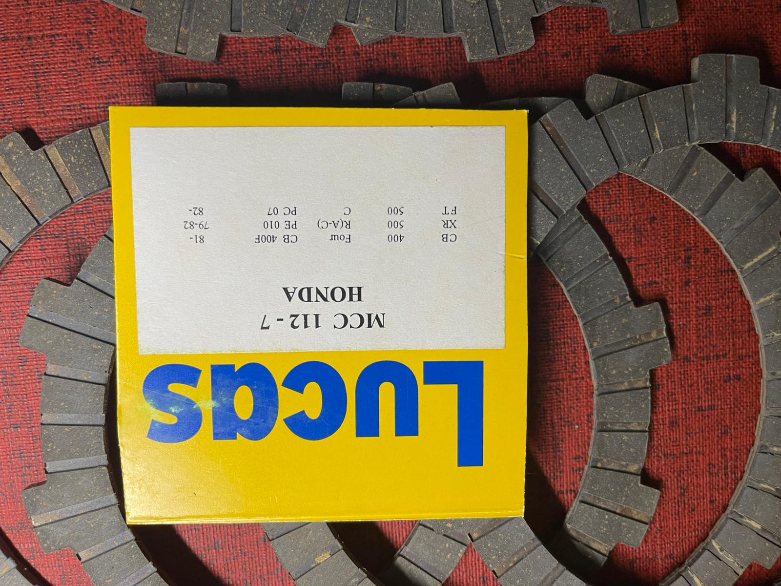 Kupplungslamellen Satz XR500 FT500 CB400F Bj. 1979 - 1981 Honda