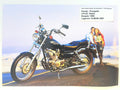 Prospekt Honda CA125 Rebel Bj. 1995 + Aufkleber
