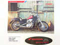 Prospekt Honda VT600C Shadow Bj. 1995 + Aufkleber