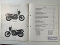 Werkstatthandbuch Ergänzung Suzuki GSX1100E GSX 1100 E Bj. ab 1982