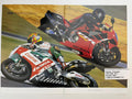Prospekt Honda VTR1000 SP1 SC45 Bj. 2001 + Aufkleber