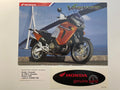 Prospekt Honda XL1000V Varadero Bj. 1999 + Aufkleber