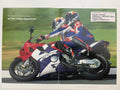 Prospekt Honda CBR600F CBR 600 F Sport Bj. 2002 + Aufkleber