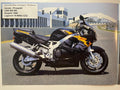 Prospekt Honda CBR900RR CBR 900 RR_Fire Blade Bj. 1996 + Aufkleber