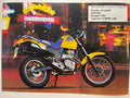 Prospekt Honda SLR650 SLR 650 Baujahr 1997 + Aufkleber