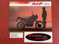 Prospekt Honda NX650 - NX 650 Dominator Bj. 1992 + Aufkleber