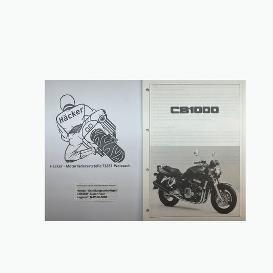 Honda Schulungs - Unterlagen CB1000F CB 1000 F Super Four ab Baujahr 1993 für Sammler
