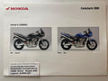 CB600 CB 600 F2 Hornet S Baujahr 2000 - Honda Original Farbchart Prospekt