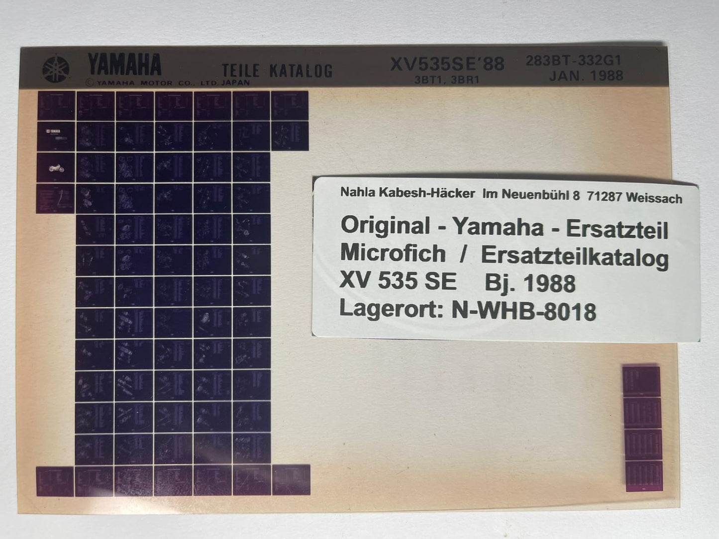 WORKSHOP MANUAL _ GERMAN _ original _ SUZUKI_ GSX 750 _ year of manufacture 1998