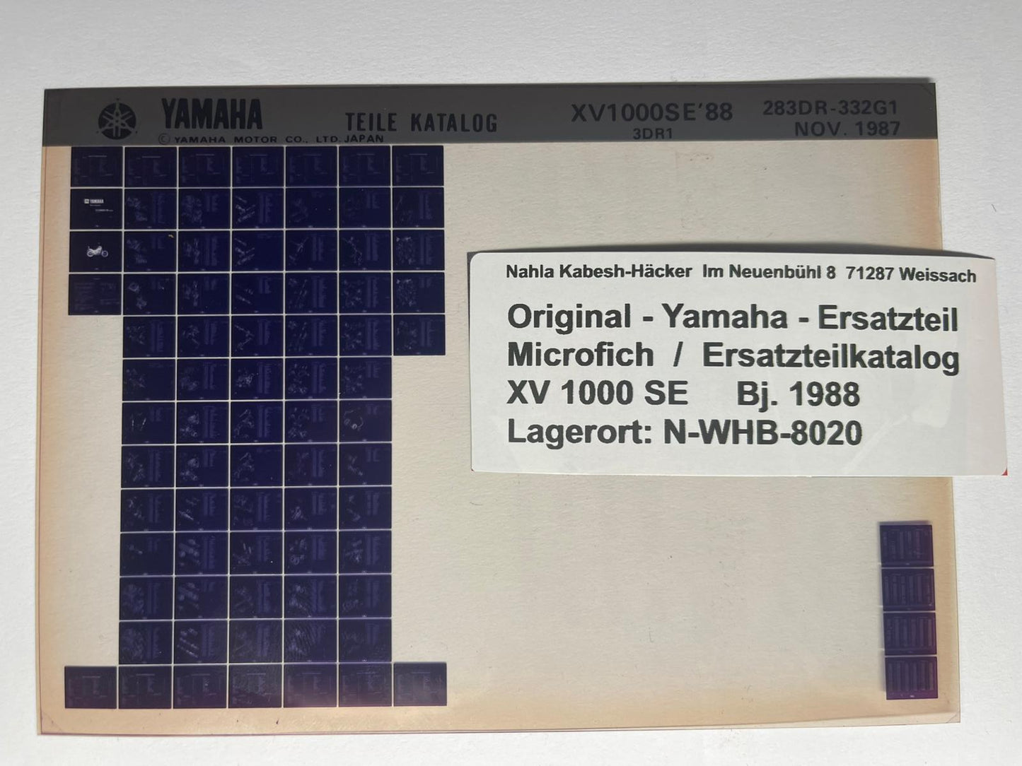 WORKSHOP MANUAL _ GERMAN _ original _ SUZUKI_ GSX 750 _ year of manufacture 1998
